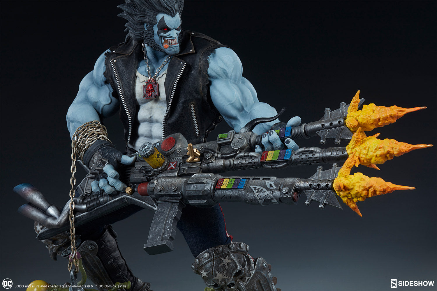 Lobo DC Comics Maquette - Collectors Row Inc.