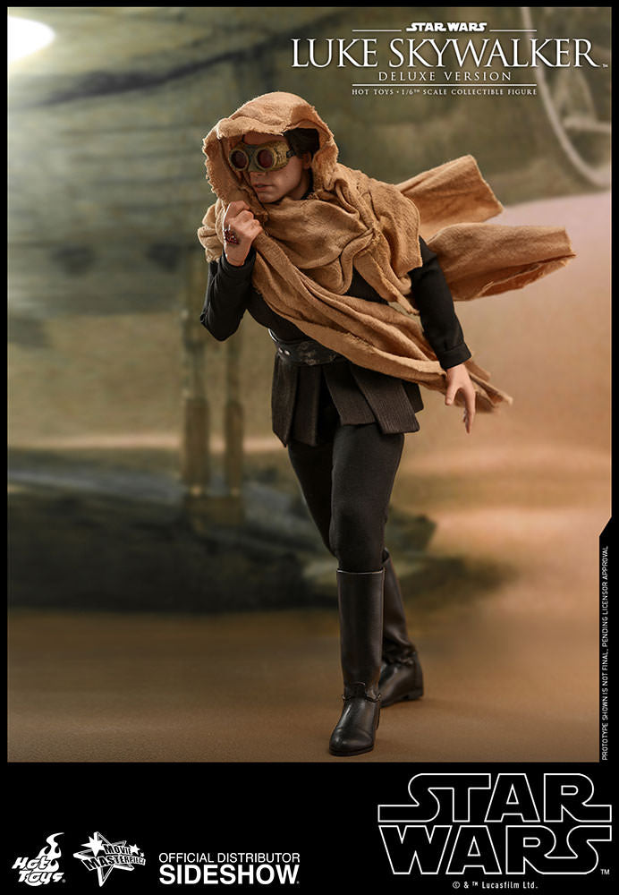 Hot Toys Star Wars Return of Jedi Luke Skywalker Deluxe 1/6 Scale Figure - Collectors Row Inc.