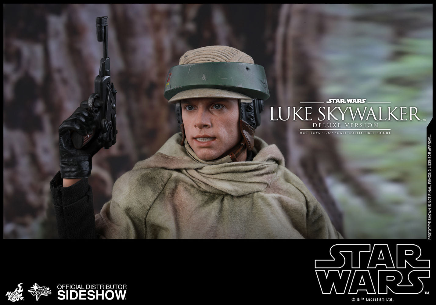 Hot Toys Star Wars Return of Jedi Luke Skywalker Deluxe 1/6 Scale Figure - Collectors Row Inc.