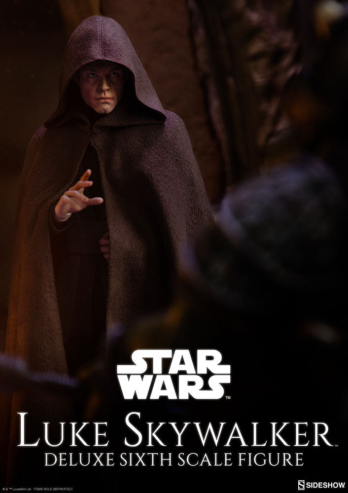 Sideshow Luke Skywalker Deluxe 1/6 Star Wars Figure ROTJ - Collectors Row Inc.