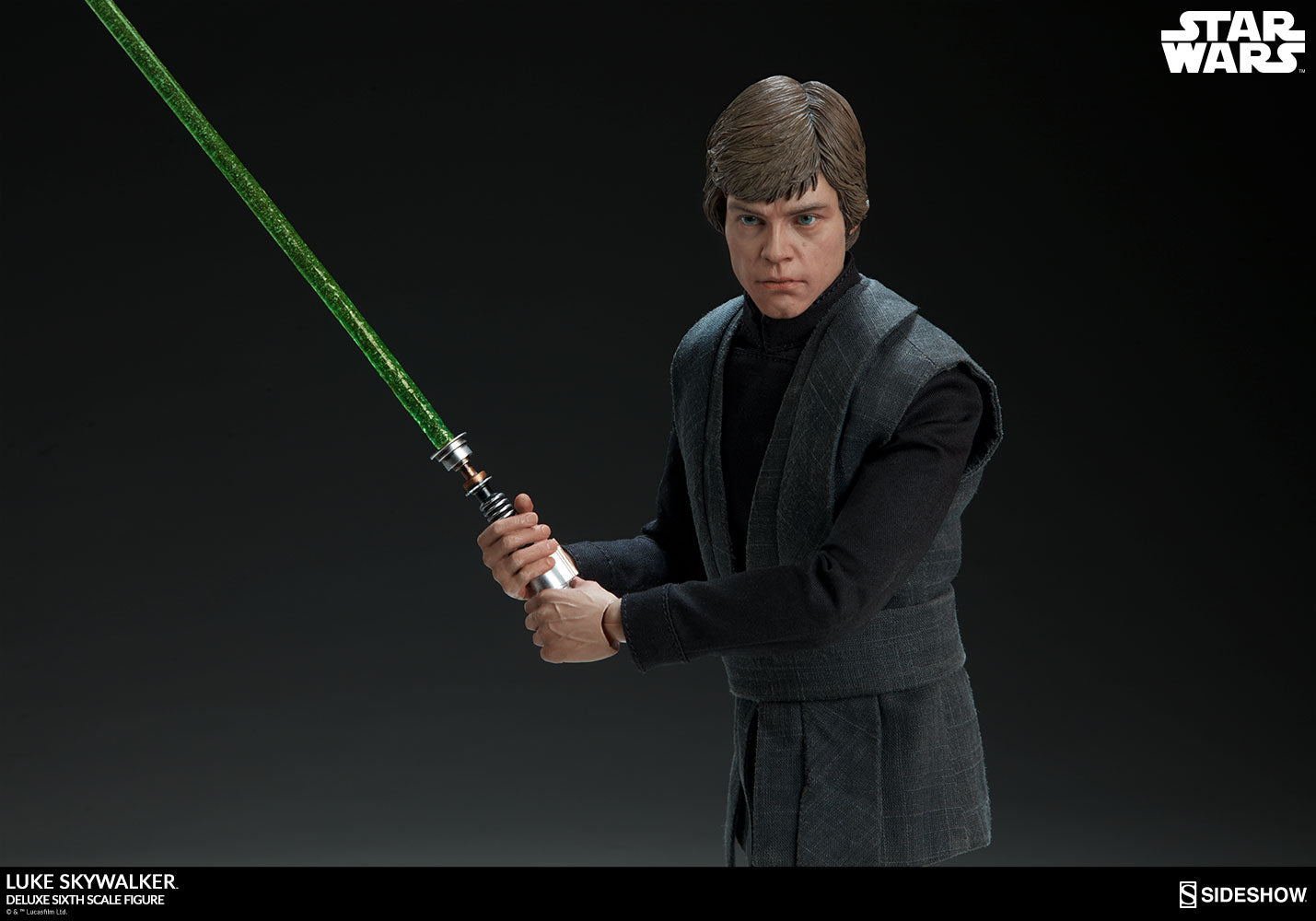 Sideshow Luke Skywalker Deluxe 1/6 Star Wars Figure ROTJ - Collectors Row Inc.
