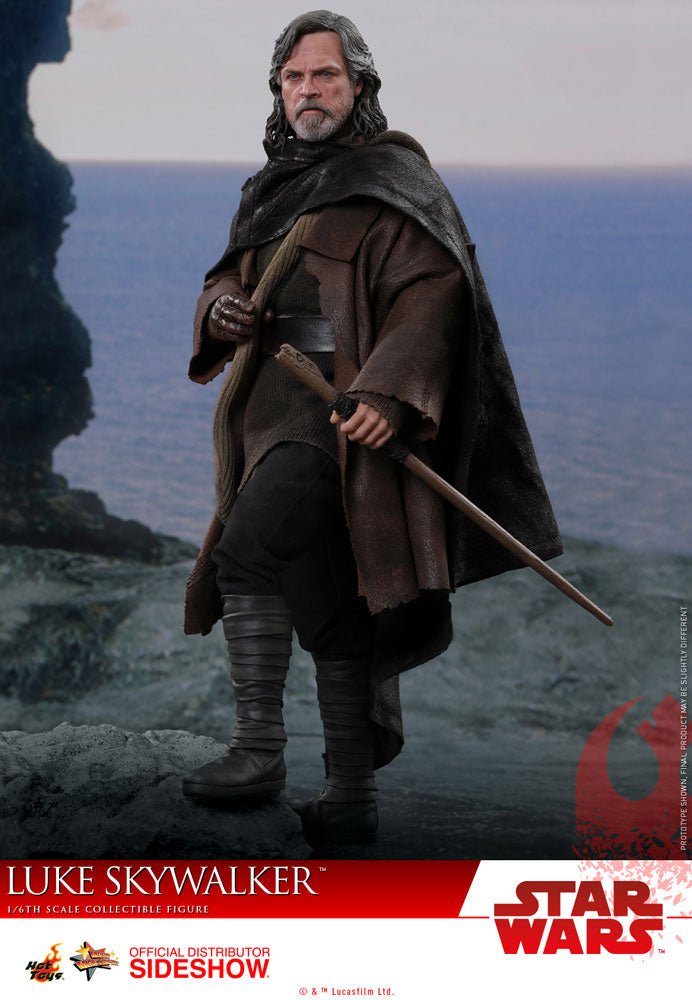 Hot Toys Luke Skywalker Star Wars: The Last Jedi - Movie Masterpiece Series - Sixth Scale Figure - Collectors Row Inc.