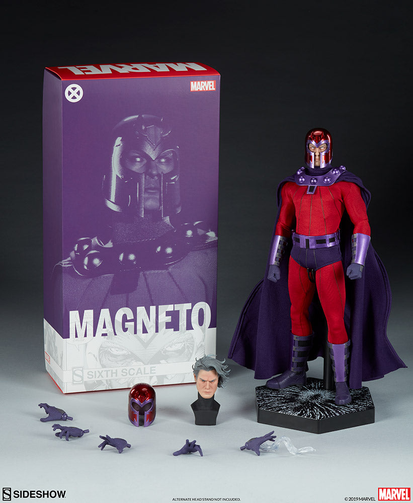 X-Men Magneto Marvel Comics Sixth Scale Figure by Sideshow Collectibles - Collectors Row Inc.