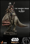 Star Wars Mandalorian &amp; Blurrg 1/6 Scale Figure Set