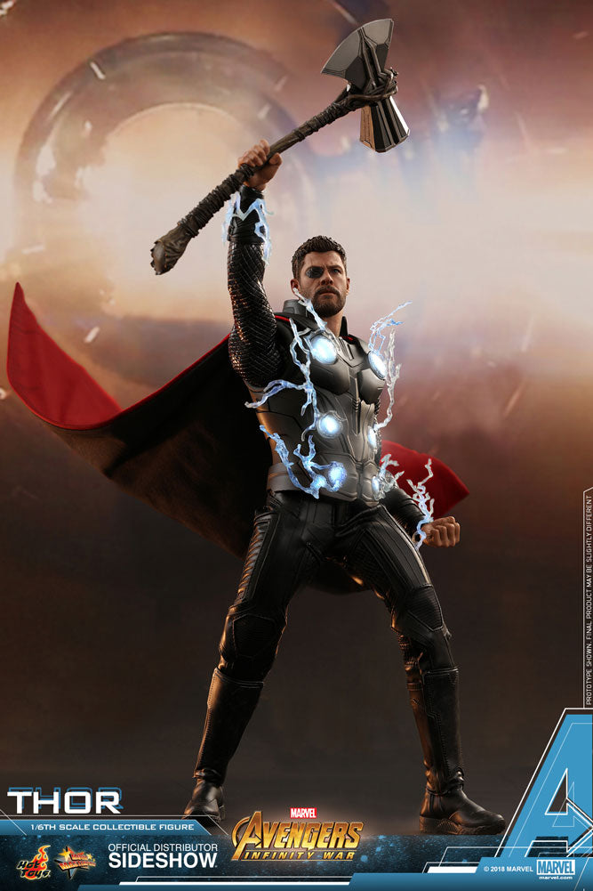 Hot Toys Thor Avengers: Infinity War - Movie Masterpiece Series - Sixth Scale Figure - Collectors Row Inc.