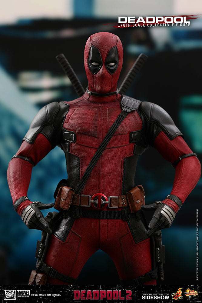 Hot Toys Deadpool 2 Marvel Comics 1/6 Scale 12" Action Figure - Collectors Row Inc.