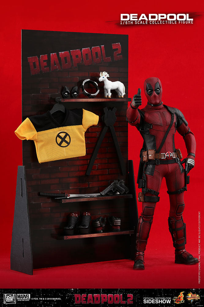 Hot Toys Deadpool 2 Marvel Comics 1/6 Scale 12" Action Figure - Collectors Row Inc.