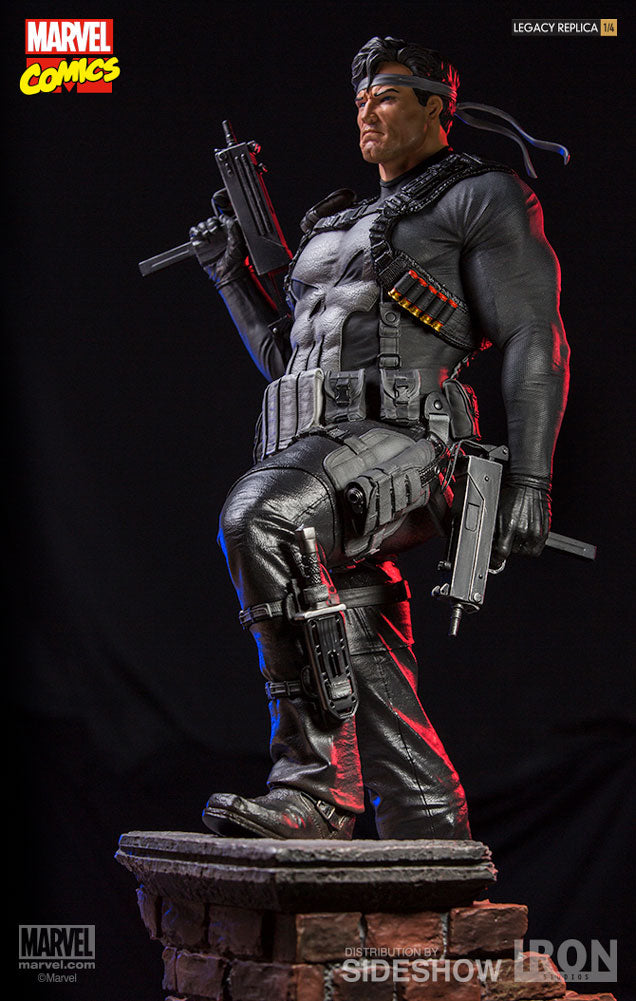 Iron Studios Punisher Legacy Replica Marvel Sideshow Statue - Collectors Row Inc.