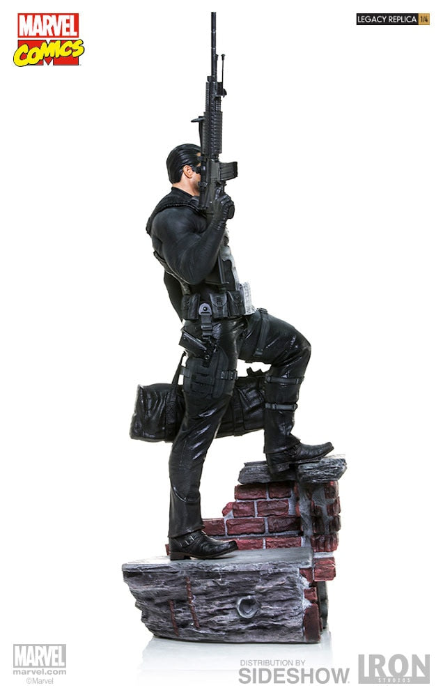 Iron Studios Punisher Legacy Replica Marvel Sideshow Statue - Collectors Row Inc.