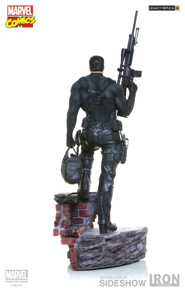Iron Studios Punisher Legacy Replica Marvel Sideshow Statue - Collectors Row Inc.