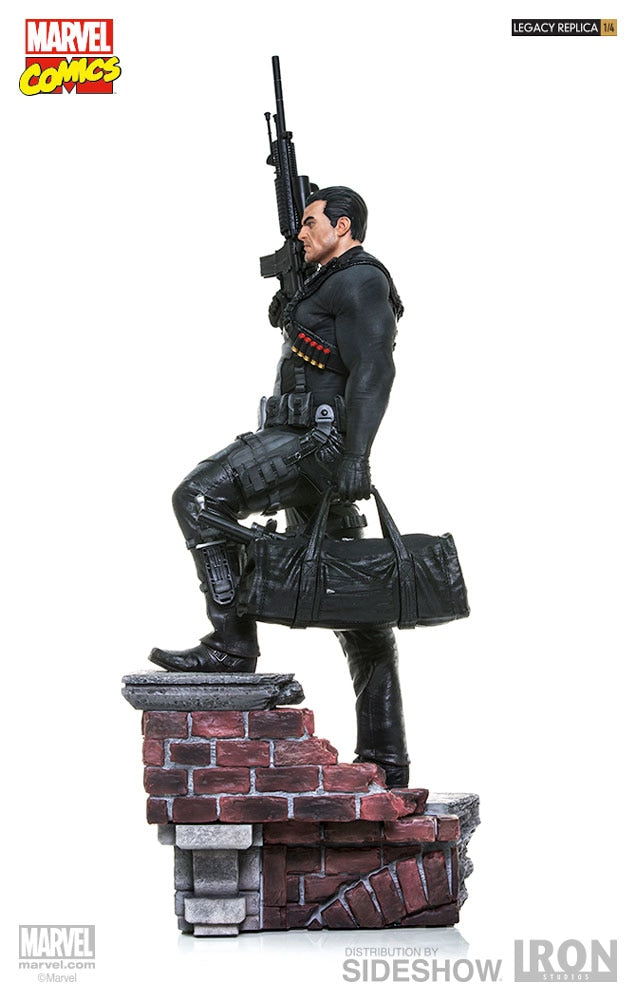 Iron Studios Punisher Legacy Replica Marvel Sideshow Statue - Collectors Row Inc.