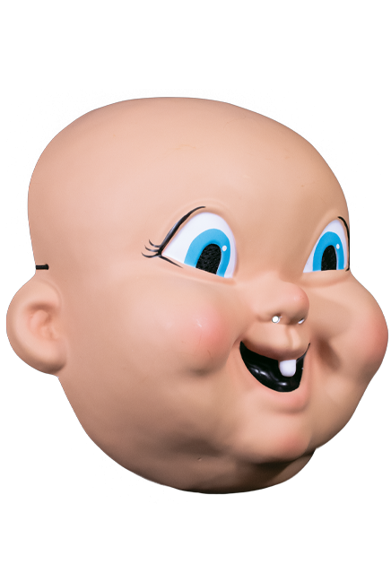 Happy Death Day 2U Mascot Mask &quot;Clean Version&quot; by Trick or Treat Studios - Collectors Row Inc.