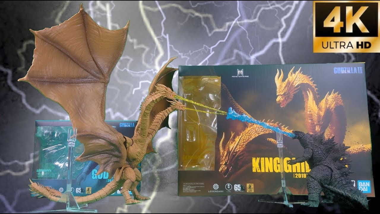 bandai godzilla king of the monsters Bandai Godzilla King Ghidorah 2019 S.H.Monster Arts King of The Monste