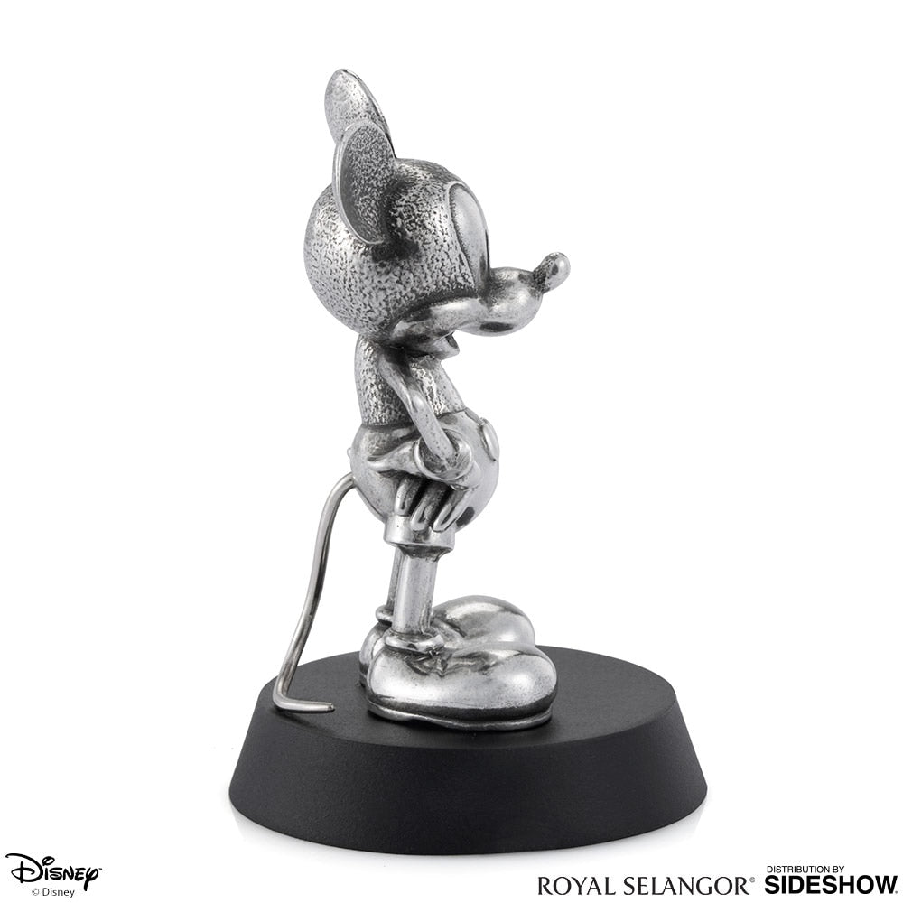 Disney Mickey Mouse Collectible Pewter Royal Selangor Steamboat Willie Figurine - Collectors Row Inc.