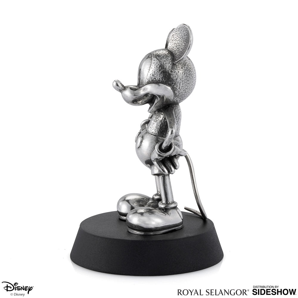 Disney Mickey Mouse Collectible Pewter Royal Selangor Steamboat Willie Figurine - Collectors Row Inc.