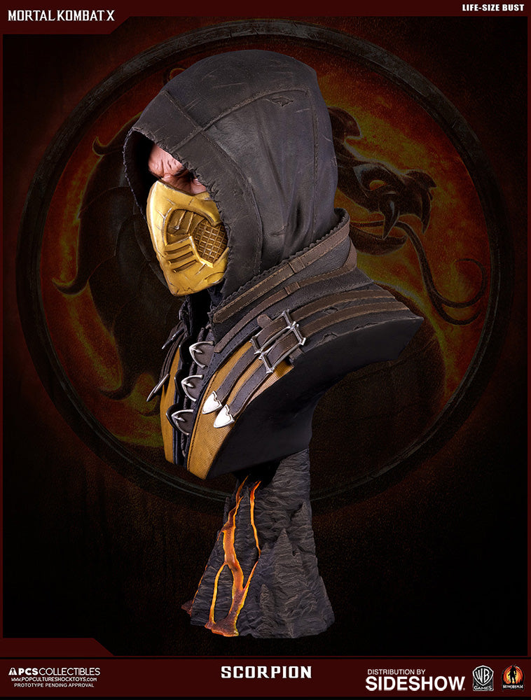 Mortal Kombat X - Life-Size Bust by Pop Culture Shock PCS - Collectors Row Inc.