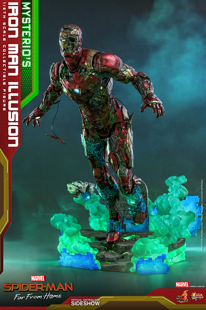 Mysterio&#39;s Iron Man Illusion Spider-Man: Far From Home Sixth Scale Figure
