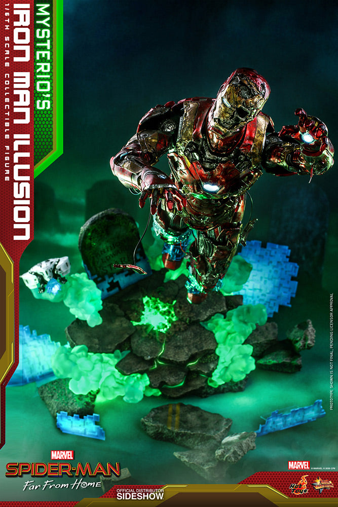 Mysterio&#39;s Iron Man Illusion Spider-Man: Far From Home Sixth Scale Figure