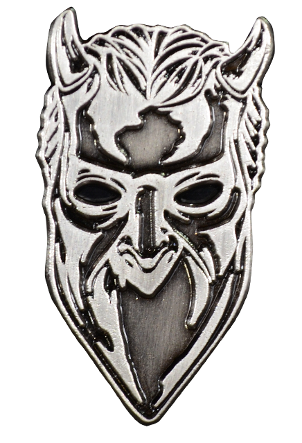 GHOST NAMELESS GHOUL ANTIQUE NICKEL Enamel Pin - Collectors Row Inc.