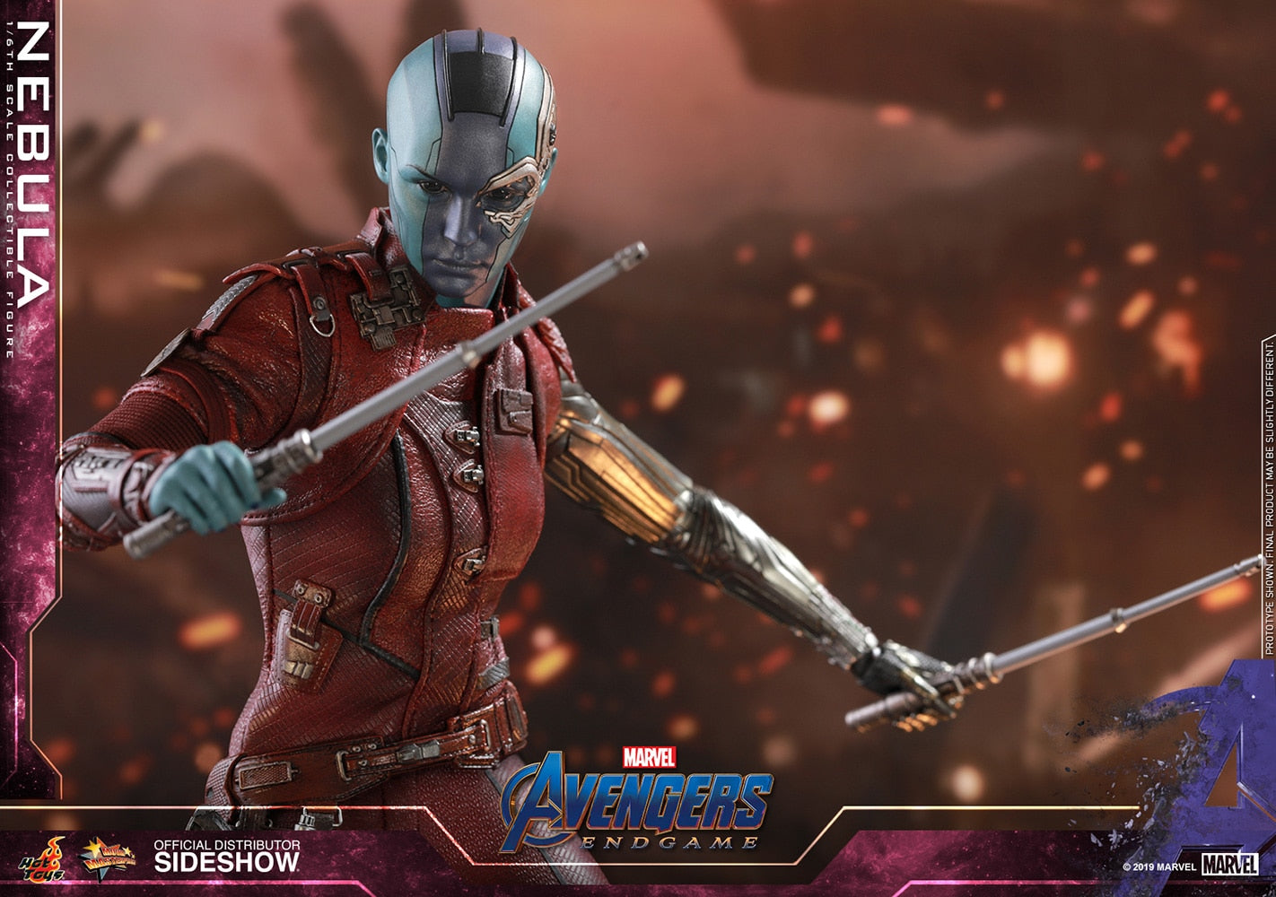 Hot Toys Nebula Marvel Avengers: Endgame Sixth Scale Figure - Collectors Row Inc.