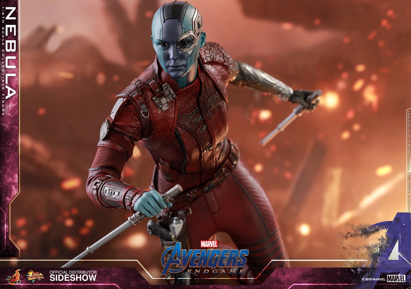 Hot Toys Nebula Marvel Avengers: Endgame Sixth Scale Figure - Collectors Row Inc.