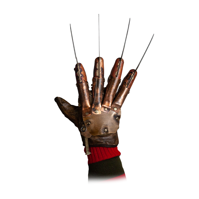 A NIGHTMARE ON ELM STREET 2: FREDDY'S REVENGE - DELUXE FREDDY KRUEGER GLOVE - Collectors Row Inc.