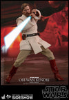 Hot Toys Obi-Wan Kenobi Deluxe Episode III: Revenge of the Sith - Movie Masterpiece Series - Sixth Scale Figure - Collectors Row Inc.