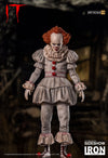 Iron Studios IT Pennywise Deluxe Fine Art Scale 1/10th Statue - Collectors Row Inc.