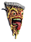 Trick or Treat Studios Pizza Fiend Face Jimbo Phillips Adult Latex Mask Food - Collectors Row Inc.