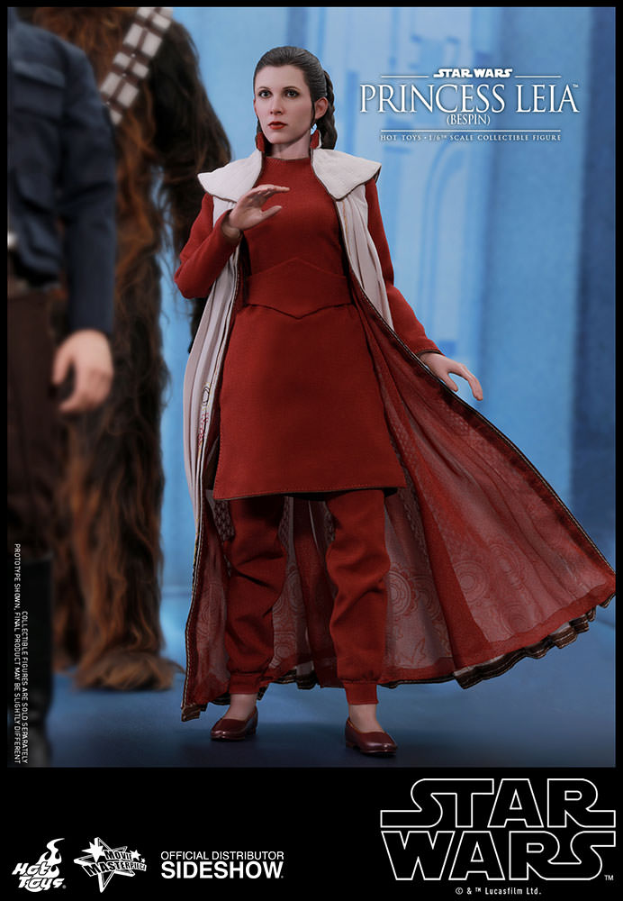 Hot Toys Star Wars Princess Leia Bespin The Empire Strikes Back Sixth Scale Figure - Collectors Row Inc.