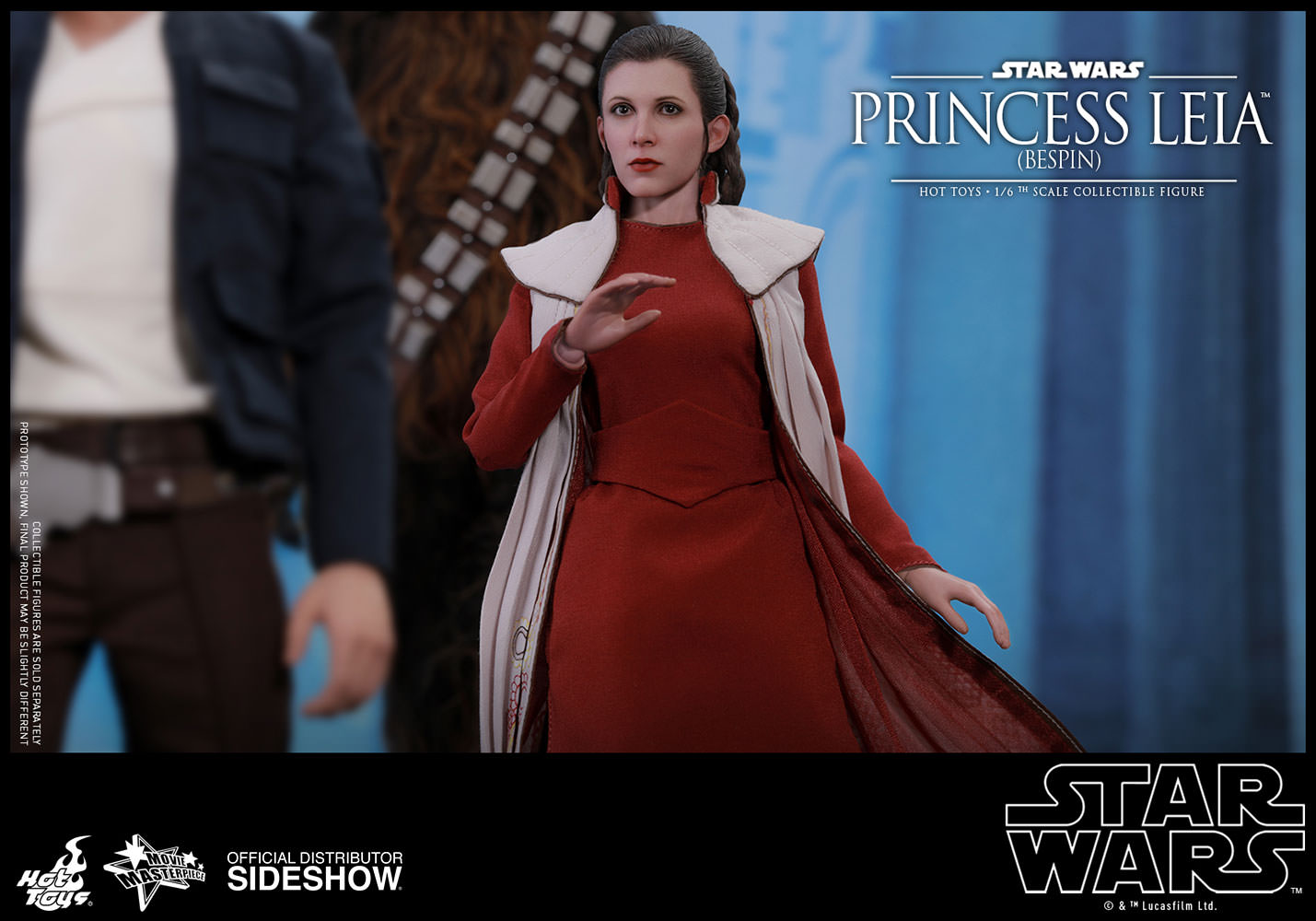 Hot Toys Star Wars Princess Leia Bespin The Empire Strikes Back Sixth Scale Figure - Collectors Row Inc.