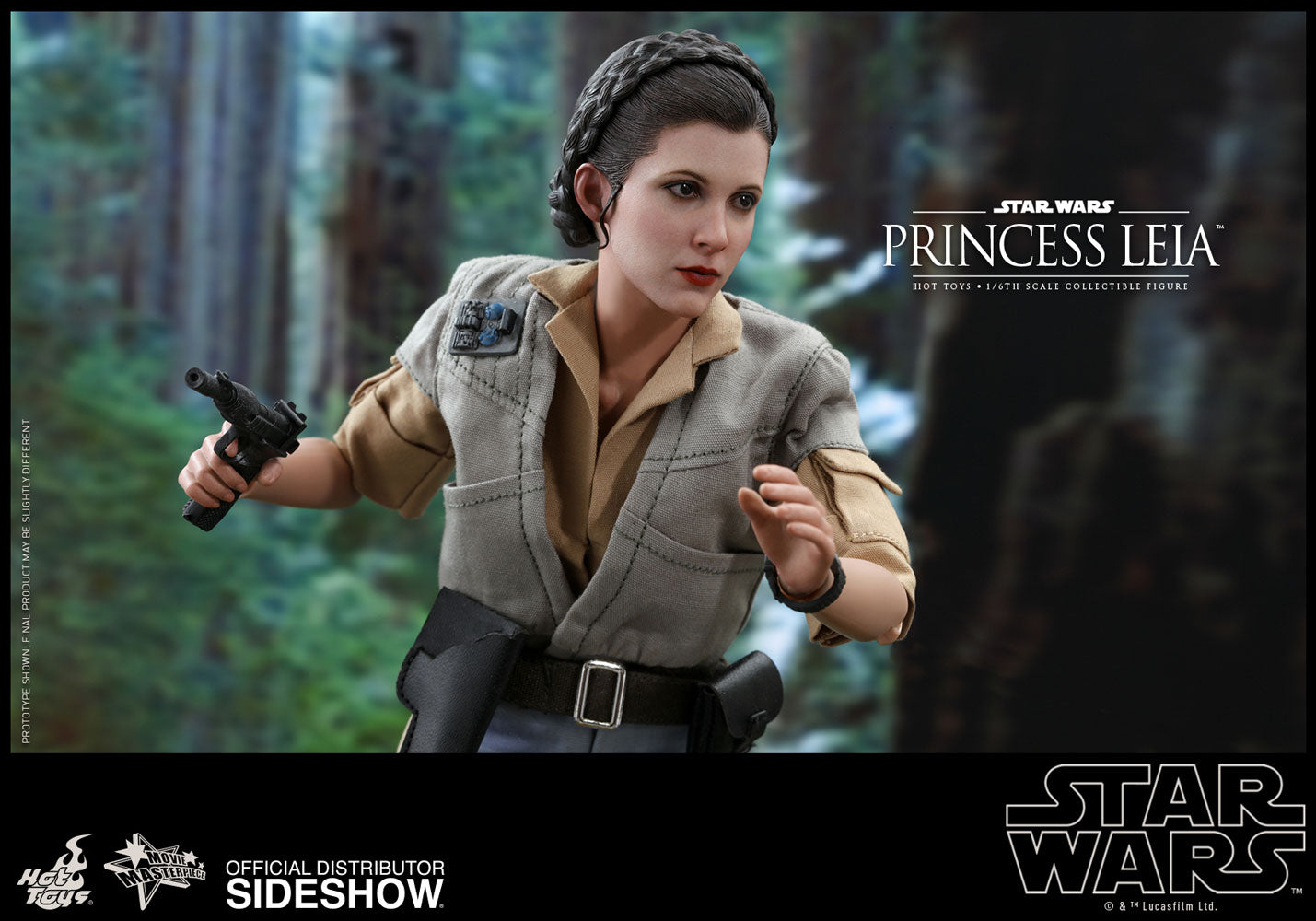 princess leia endor dress Hot Toys 1:6 Princess Leia - Endor Outfit