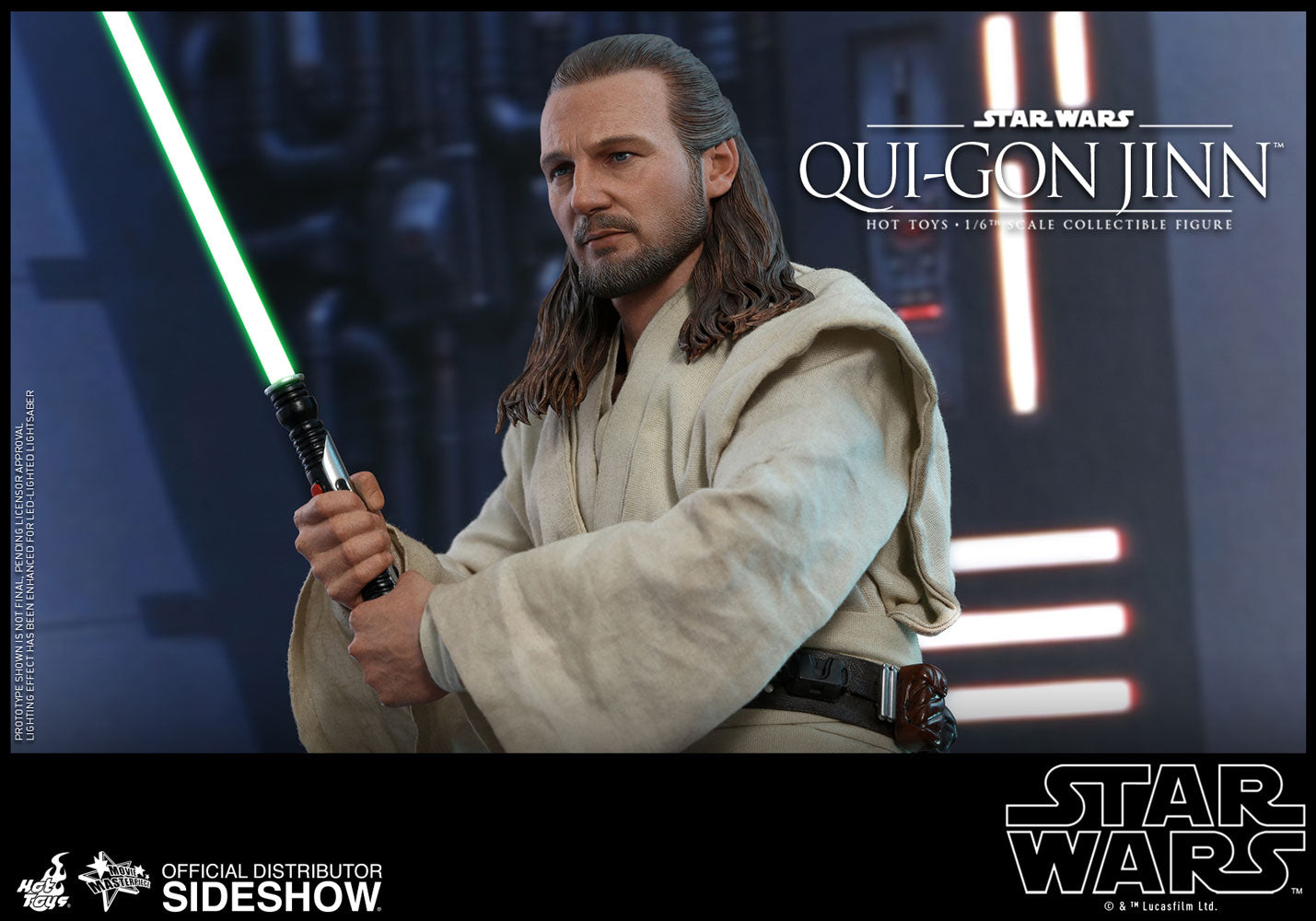 Figurine Star Wars Sideshow 1/6 - Qui Gon Jinn - Jedi Master