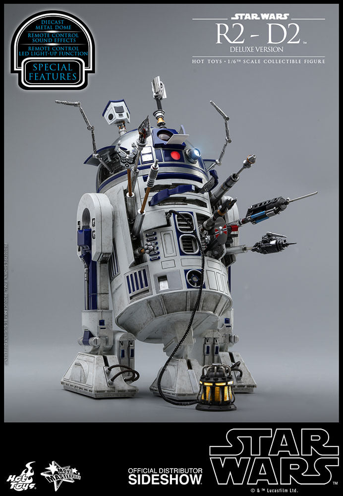 Hot Toys R2-D2 Deluxe Star Wars Sixth Scale Figure - Collectors Row Inc.