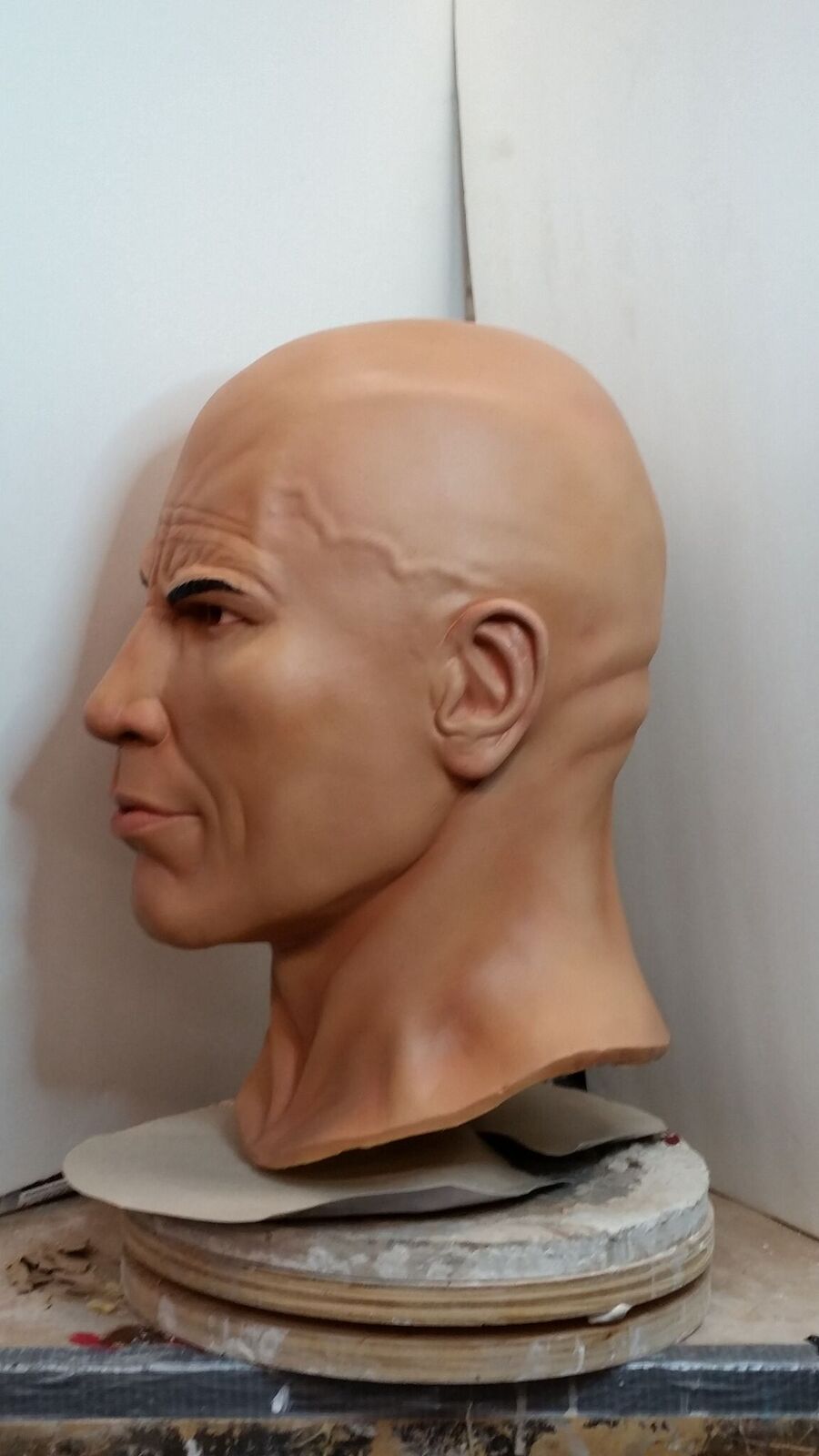 The Rock WWE Adult Halloween Mask Trick or treat Studios - Collectors Row Inc.