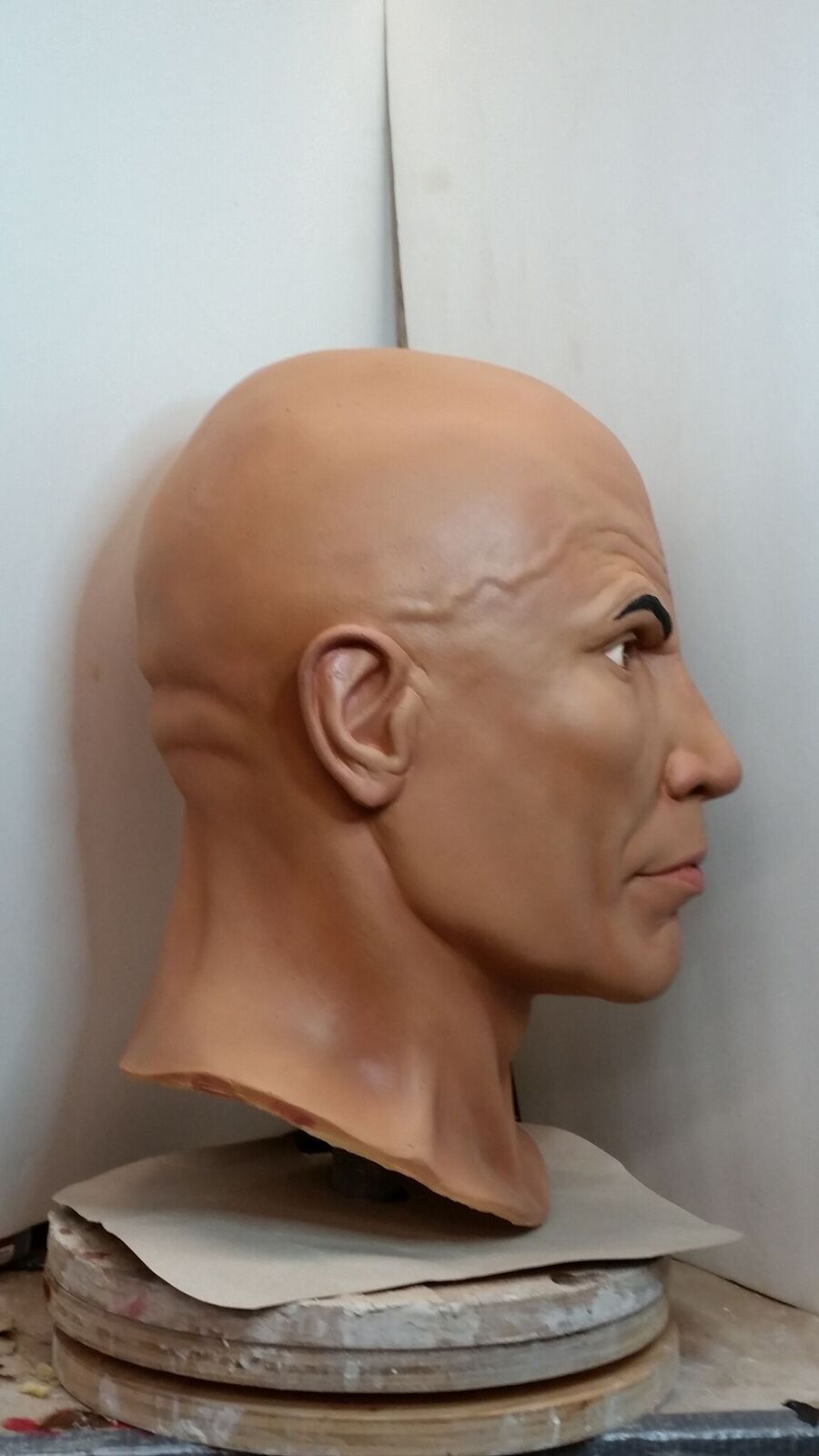 The Rock WWE Adult Halloween Mask Trick or treat Studios - Collectors Row Inc.