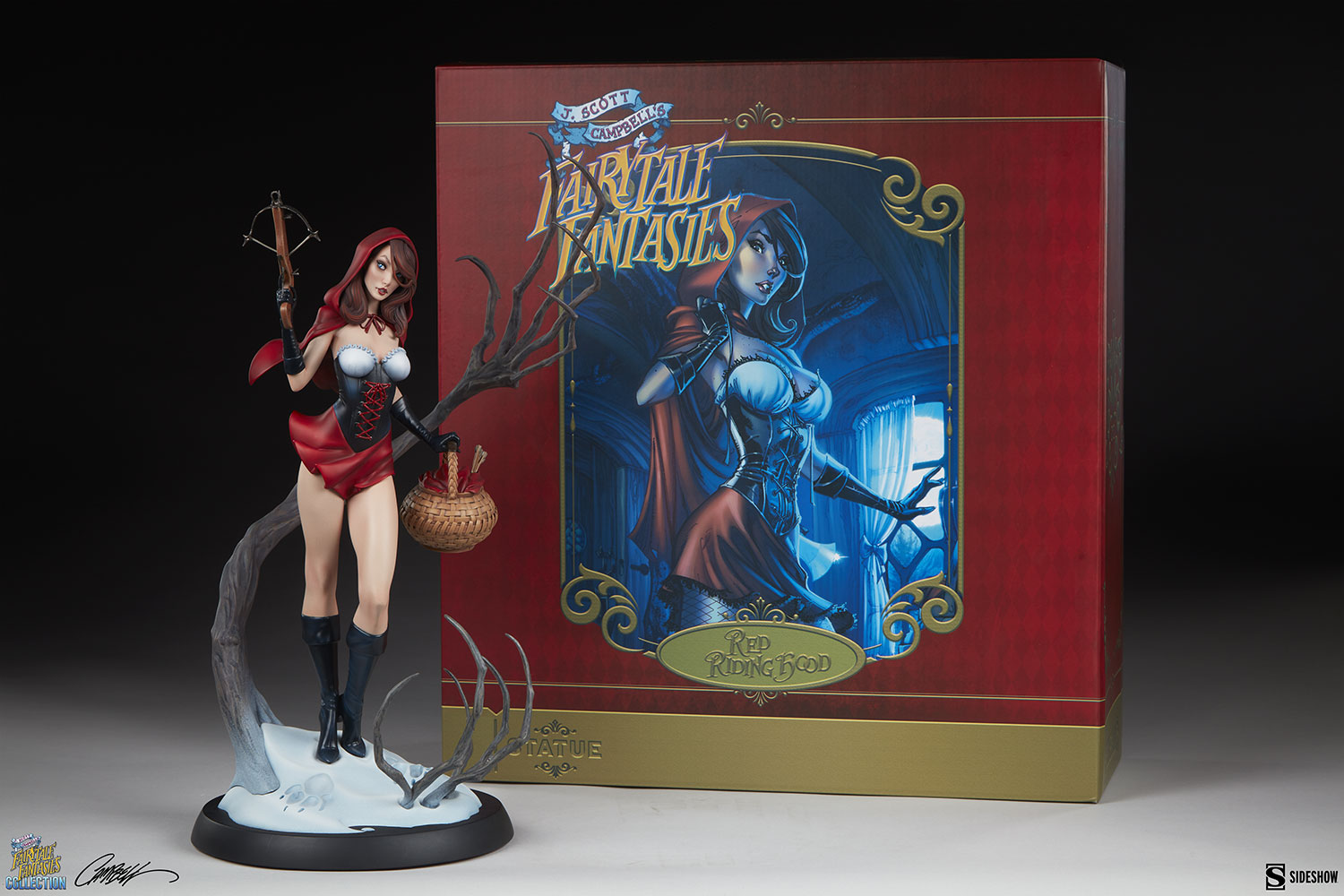 J. Scott Campbell’s Fairytale Fantasies Red Riding Hood Statue