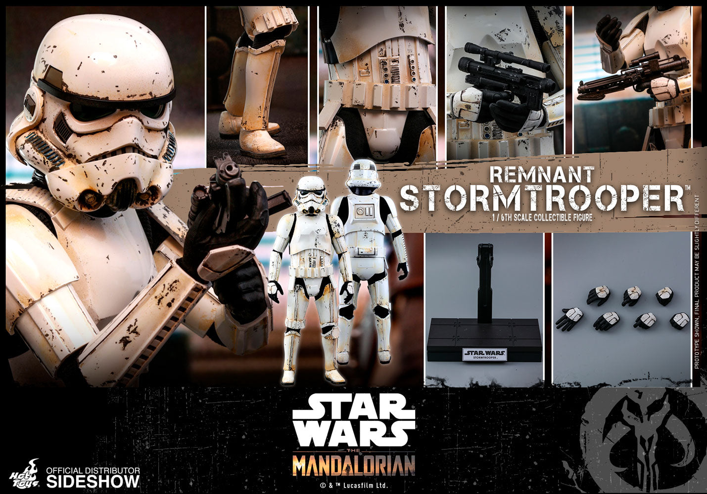 Remnant Stormtrooper Sixth Scale Figure - Collectors Row Inc.