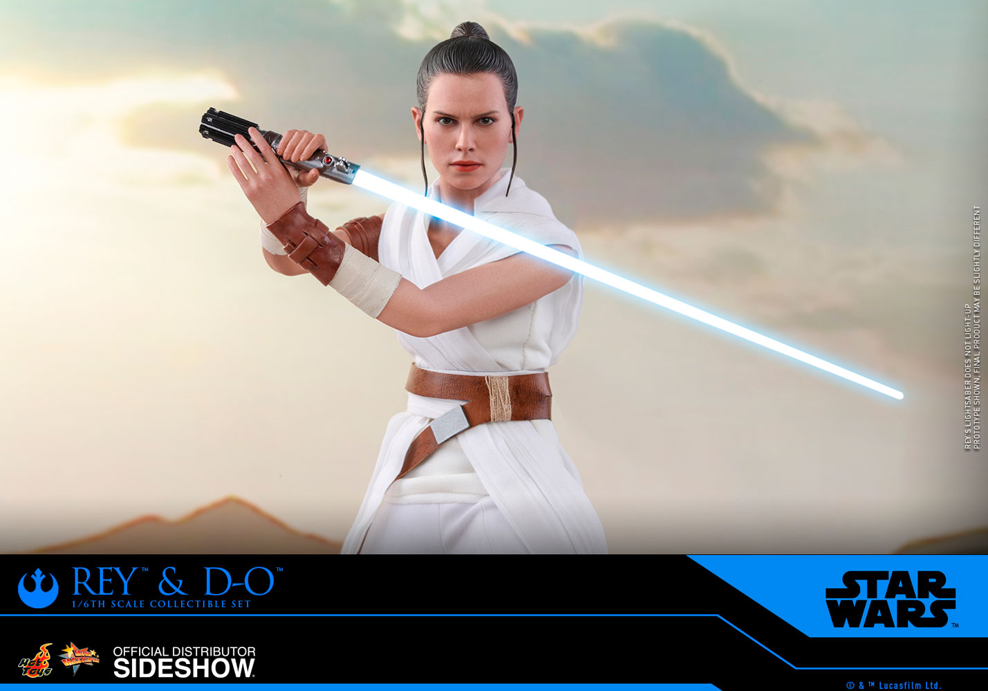 Rey and D-O The Rise of Skywalker Sixth Scale Figure Set - Collectors Row Inc.