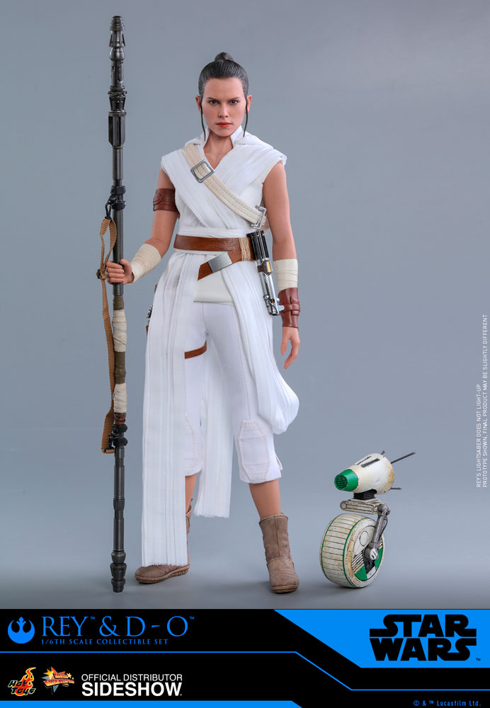 Rey and D-O The Rise of Skywalker Sixth Scale Figure Set - Collectors Row Inc.
