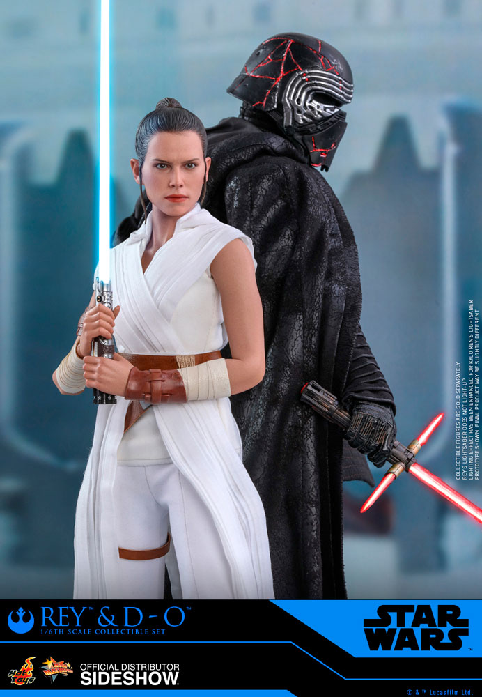 Rey and D-O The Rise of Skywalker Sixth Scale Figure Set - Collectors Row Inc.