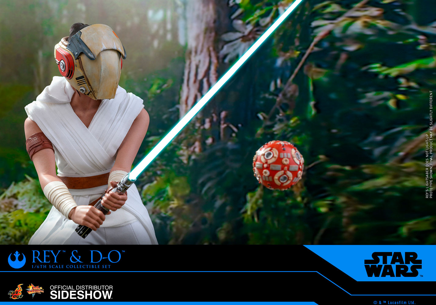 Rey and D-O The Rise of Skywalker Sixth Scale Figure Set - Collectors Row Inc.