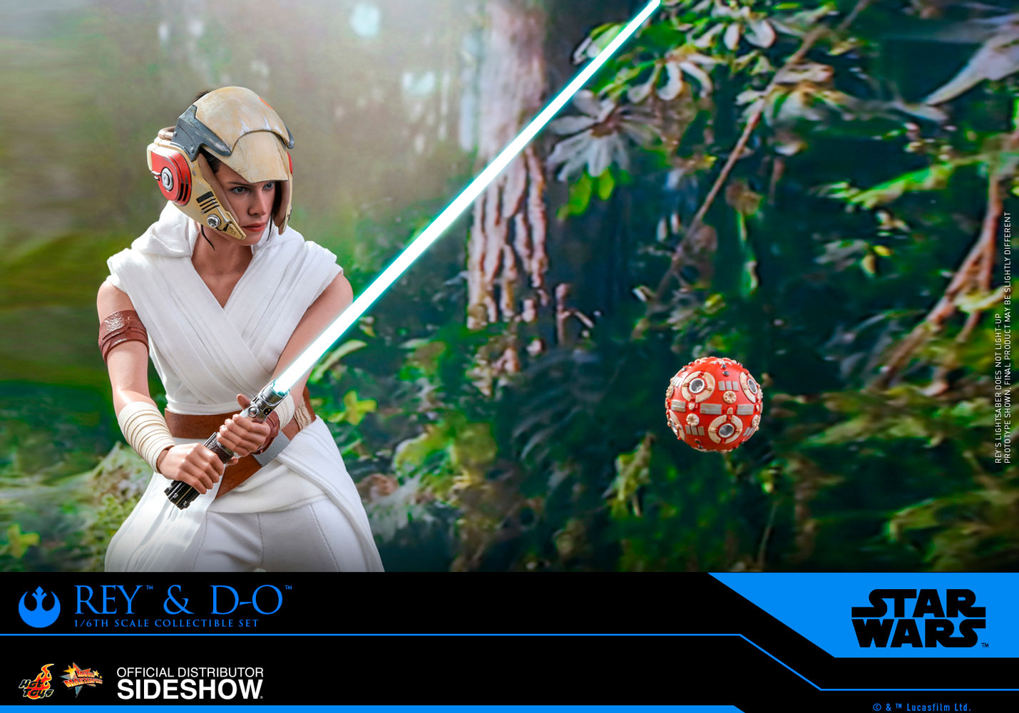 Rey and D-O The Rise of Skywalker Sixth Scale Figure Set - Collectors Row Inc.