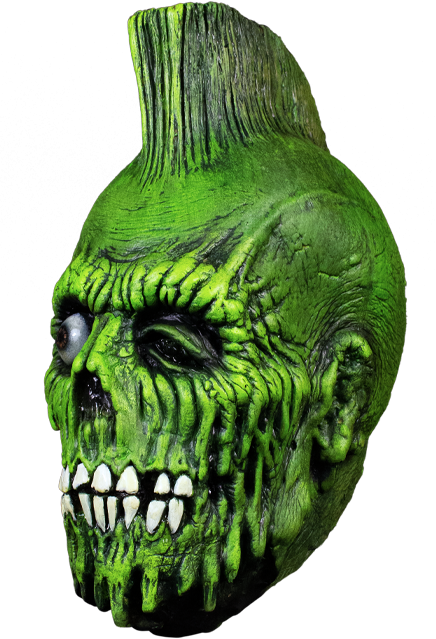 Return of the Living Dead Mohawk Zombie Mask by Trick or Treat Studios - Collectors Row Inc.
