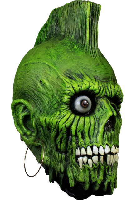 Return of the Living Dead Mohawk Zombie Mask by Trick or Treat Studios - Collectors Row Inc.