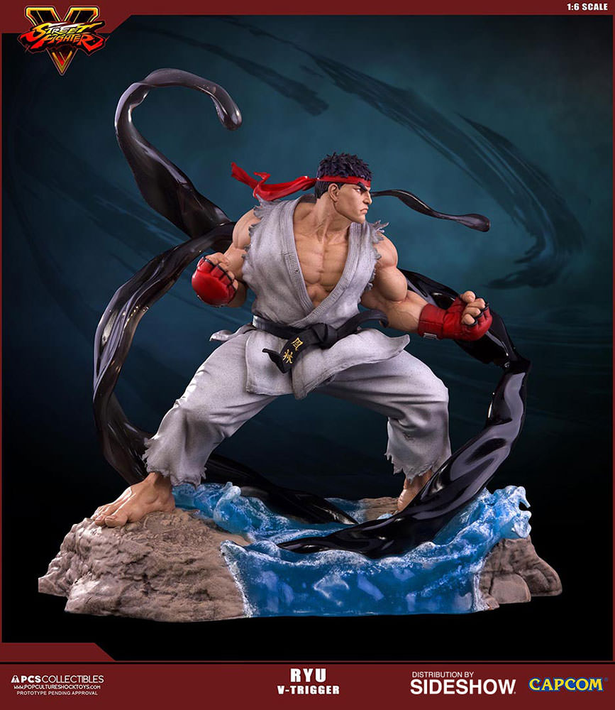 Ryu V-Trigger Statue by PCS Pop Culture Shock - Collectors Row Inc.