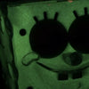 SpongeBob SquarePants Kidrobot x Nickelodeon Exclusive Shellebration GLOW IN THE DARK 8&quot; Art Figure - Collectors Row Inc.