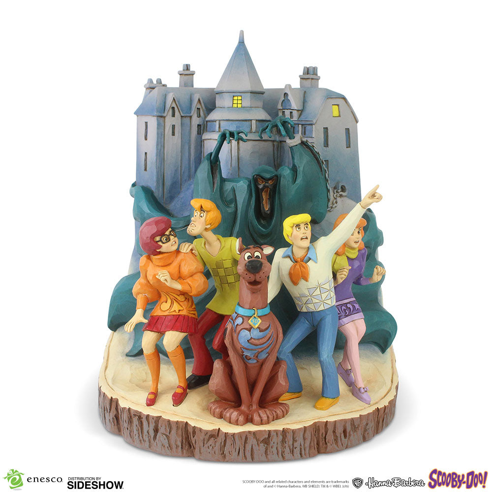 Scooby-Doo Jim Shore Frightful Friends Carved by Heart Figurine by Enesco - Collectors Row Inc.
