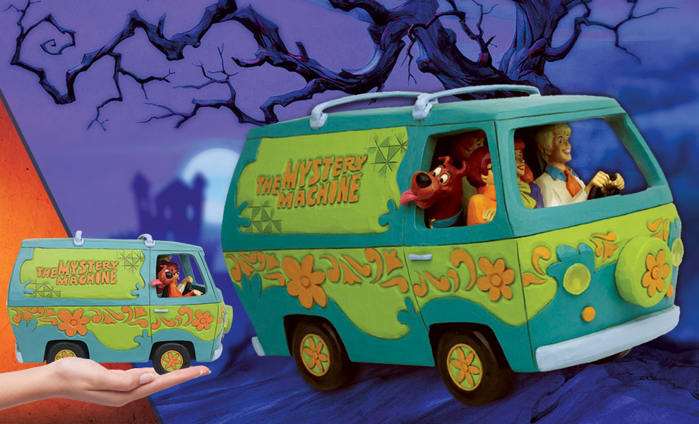 Scooby Doo Mystery Machine Jim Shore 6005977 Crusin' for a Mystery - Collectors Row Inc.