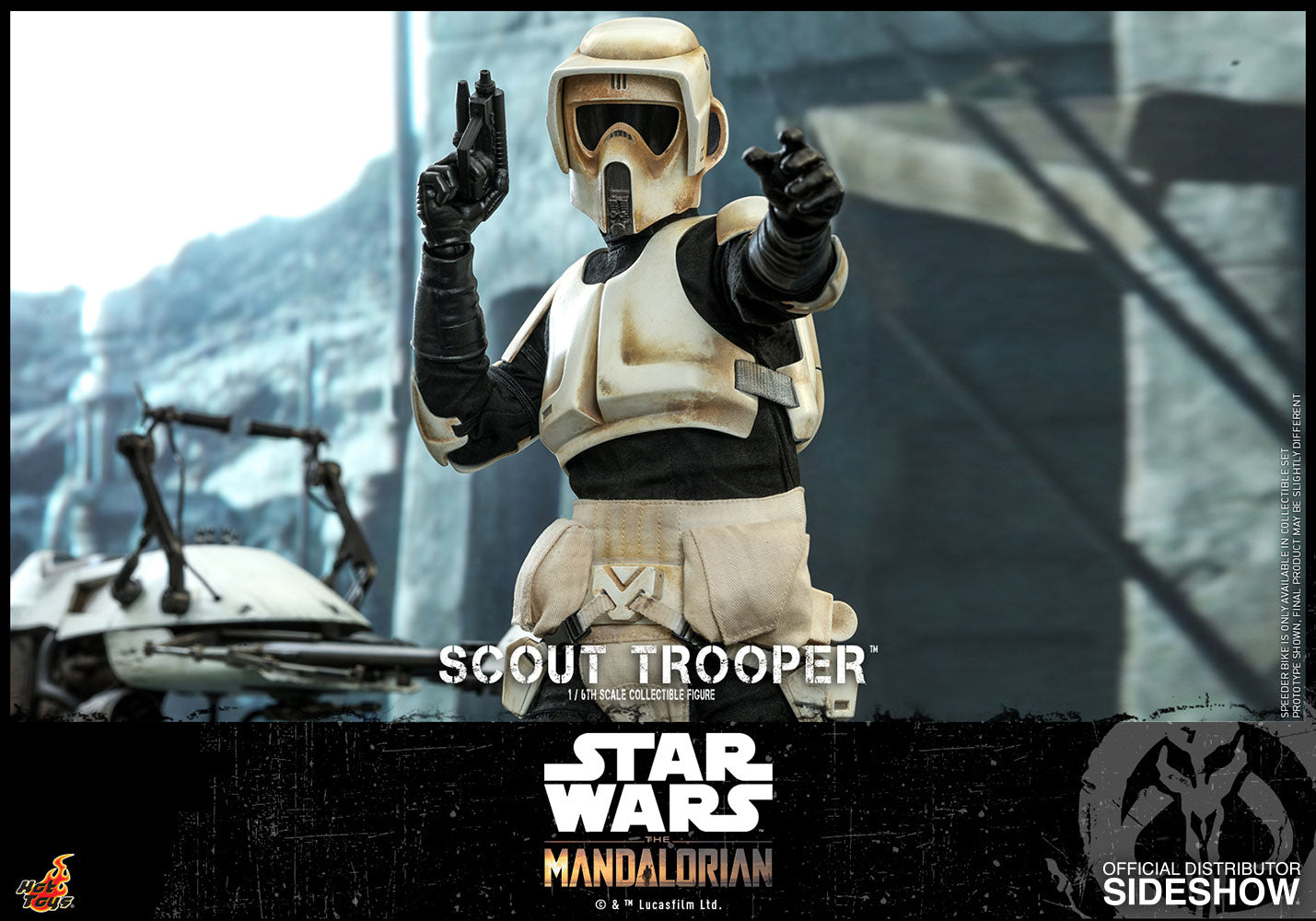 The Mandalorian Scout Trooper Sixth Scale Figure